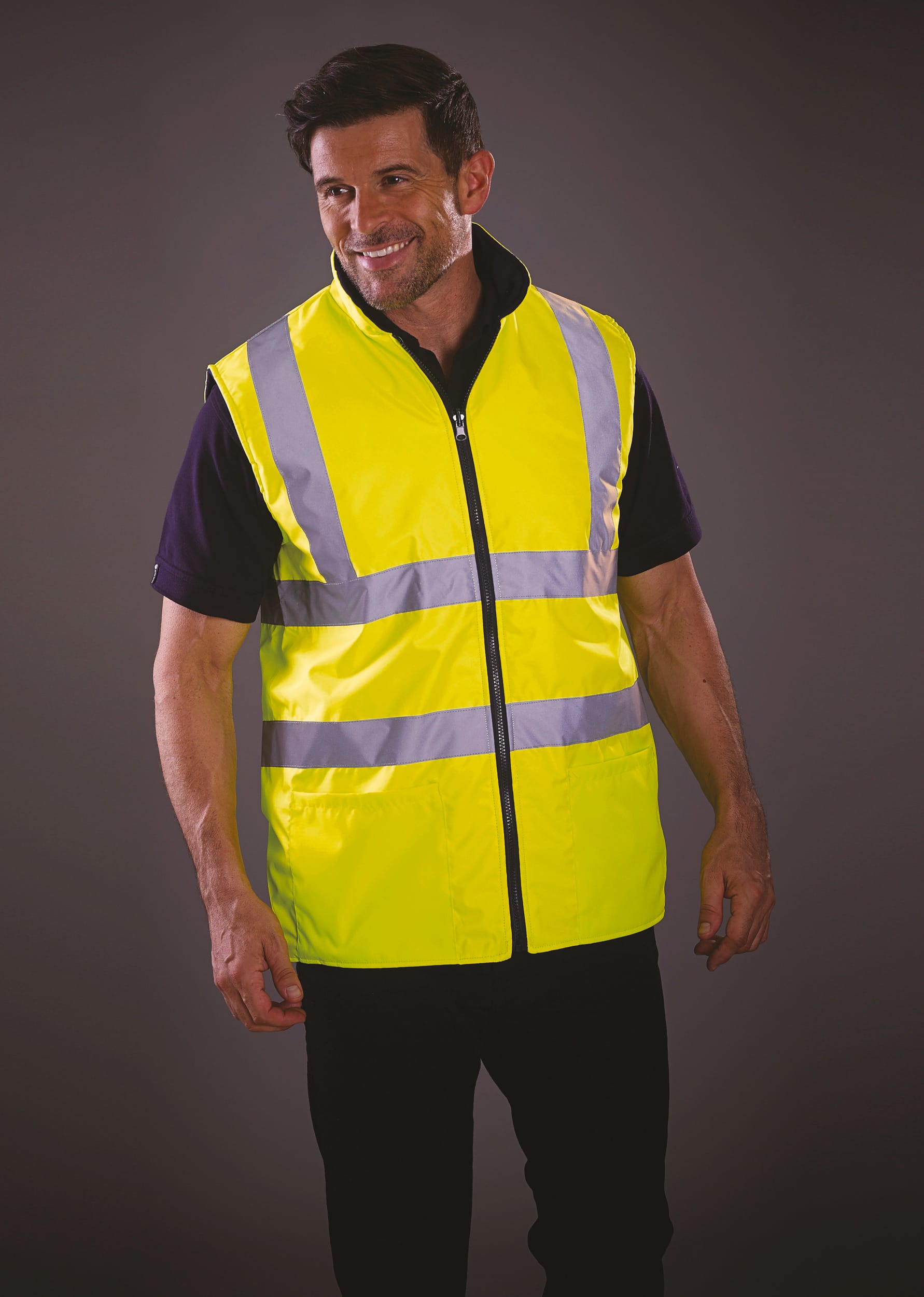 Chaleco reversible de Alta Visibilidad