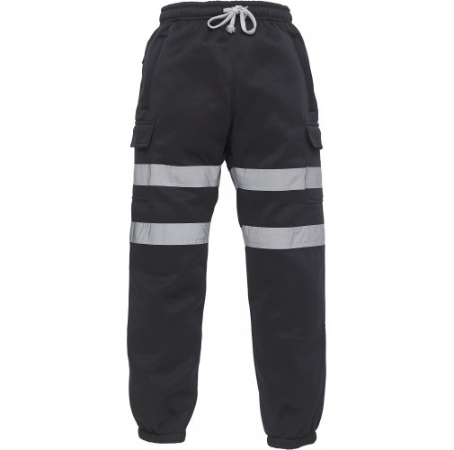 black Pantalón de jogging