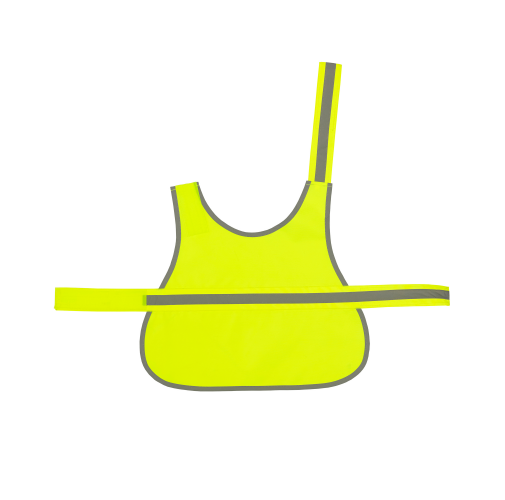 hi vis yellow Peto reflectante para perros