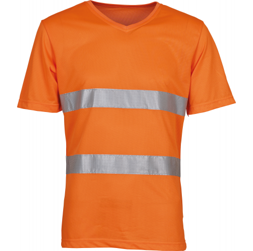 Camiseta cuello de pico Top Cool de Alta Visibilidad
