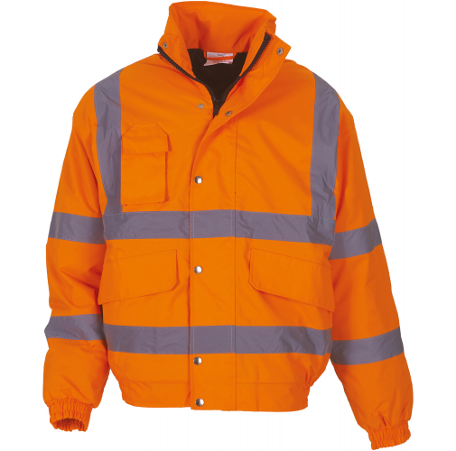 hi vis orange Cazadora Alta Visibilidad