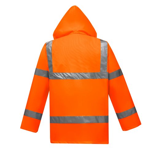 hi vis orange Parka Alta Visibilidad