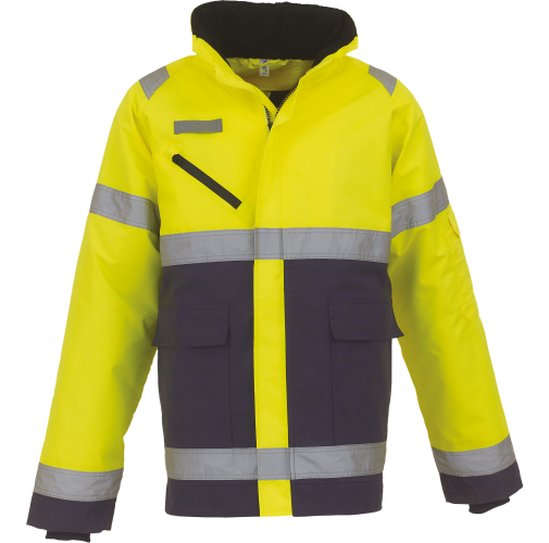 hi vis yellow / navy Chaqueta