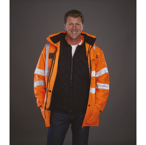Parka de seguridad Alta Visibilidad 7 en 1