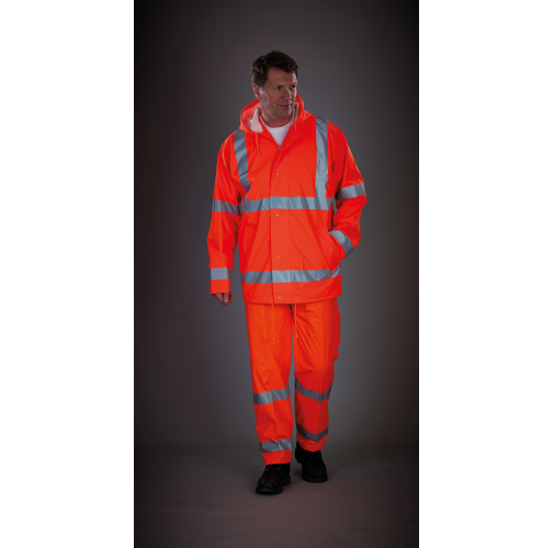 Pantalón Alta Visibilidad Soft Flex transpirable para lluvia