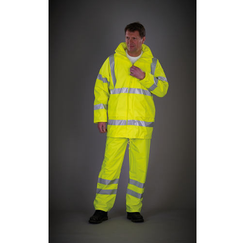 Pantalón Alta Visibilidad Soft Flex transpirable para lluvia