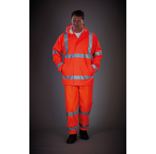 Pantalón Alta Visibilidad Soft Flex transpirable para lluvia