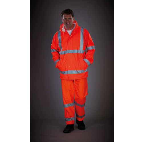 Pantalón Alta Visibilidad Soft Flex transpirable para lluvia