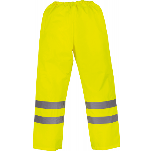 hi vis yellow Sobrepantalón de Alta Visibilidad impermeable