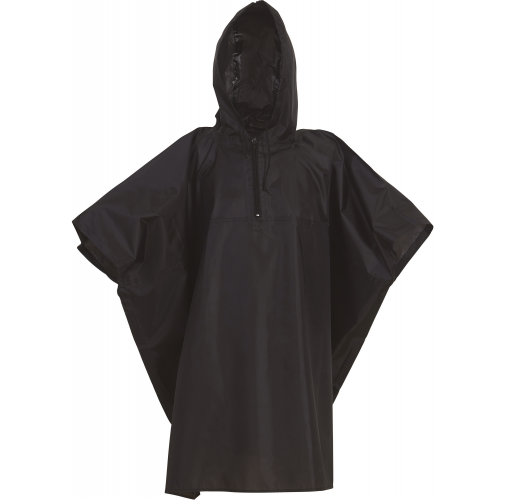black Poncho ligero
