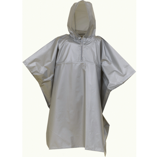 silver Poncho ligero