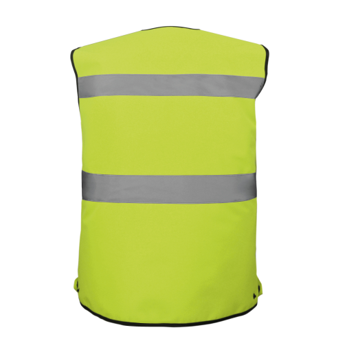 hi vis yellow Chaleco de Alta Visibilidad rip stop