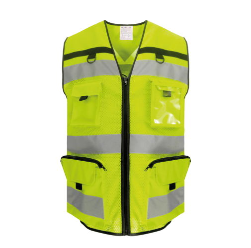 hi vis yellow mesh Chaleco de Alta Visibilidad rip stop