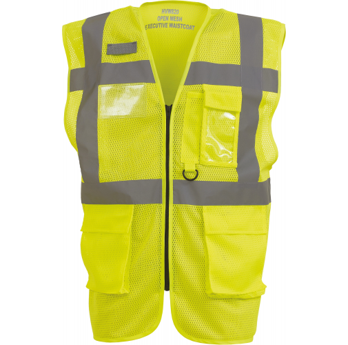 hi vis yellow Chaleco Top Cool