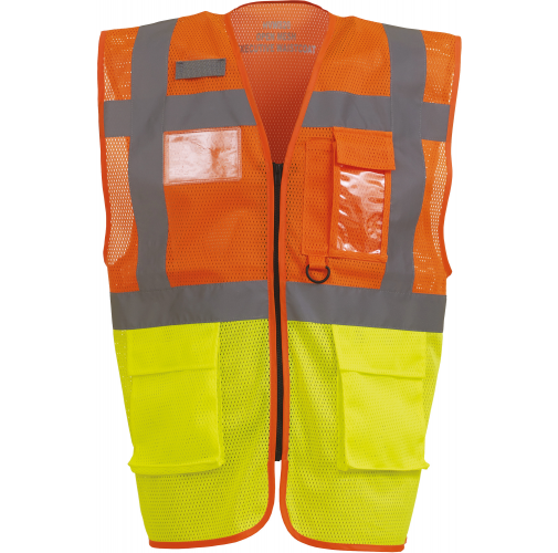 hi vis orange / hi vis yellow Chaleco Top Cool