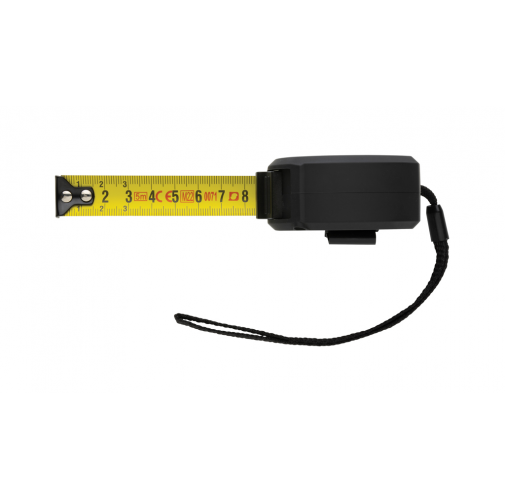 negro Flexómetro de bambú de plástico reciclado RCS 5M/19mm