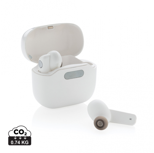 Auriculares TWS en estuche de carga esterilizante UV-C