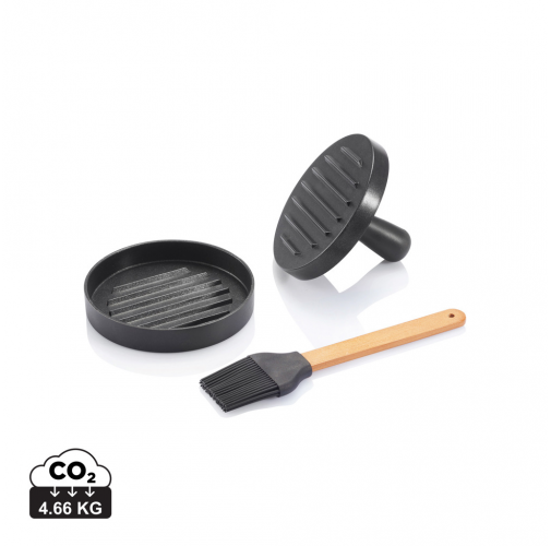 Set BBQ para hamburguesas y pincel