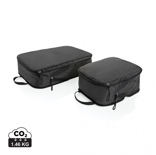 Set 2 cubos de viaje compresión Swiss Peak Ridge AWARE™ RPET