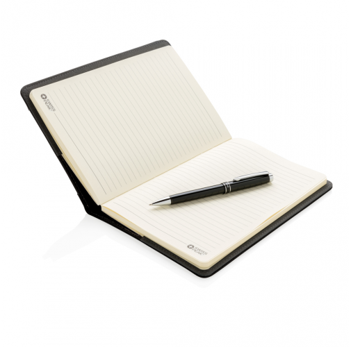 Set de libreta Swiss Peak intercambiable con bolígrafo