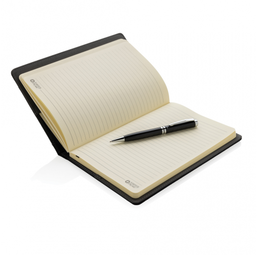 Set de libreta Swiss Peak intercambiable con bolígrafo