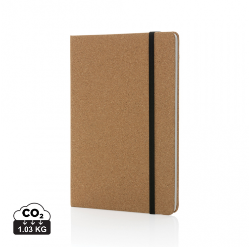 Cuaderno Stoneleaf A5 de corcho y papel piedra