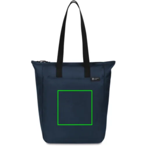azul marino Bolsa con cremallera Renew AWARE™ rPET
