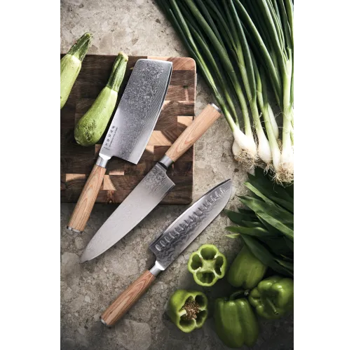 VINGA Cuchillo de chef Hattasan edición Damascus