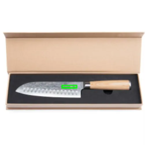 VINGA Cuchillo Hattasan Damascus Santoku