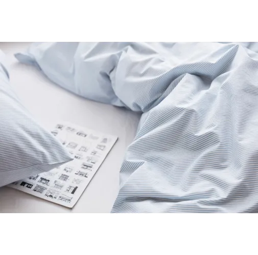 Ropa de cama de algodón VINGA Montgomery premium, set 4 pcs