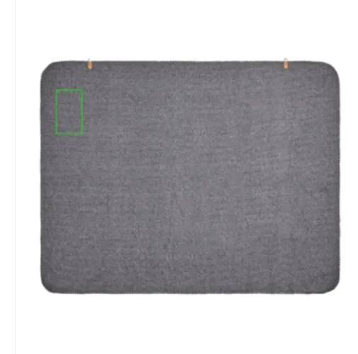 gris VINGA Manta reciclada Bilton