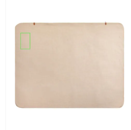 beige VINGA Manta reciclada Bilton