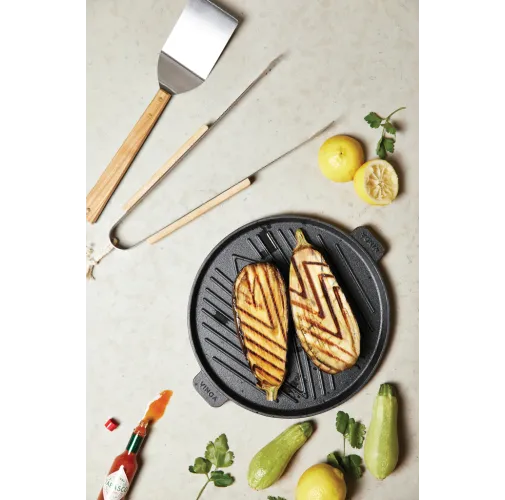 marron VINGA Espatula para parrilla Paso