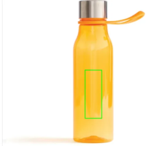 naranja VINGA Botella de agua de tritán Lean 600 ml