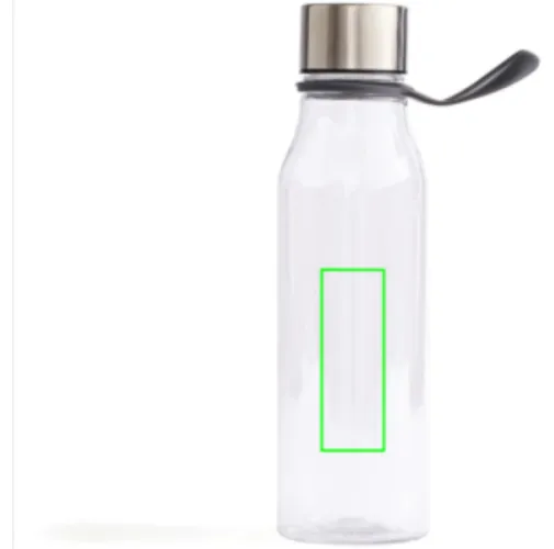 transparente VINGA Botella de agua de tritán Lean 600 ml