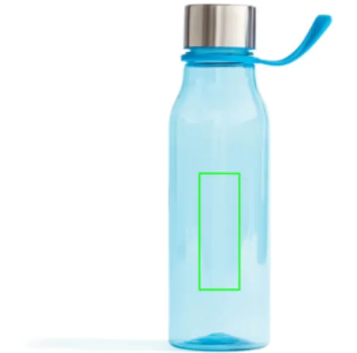 azul VINGA Botella de agua de tritán Lean 600 ml