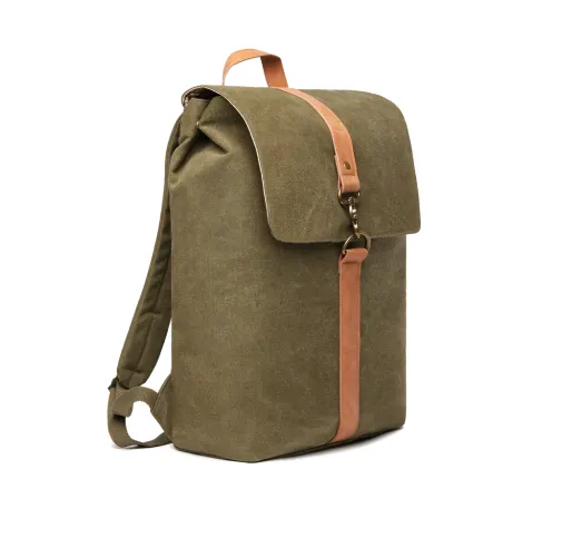 verde VINGA Mochila Bosler GRS lona reciclada