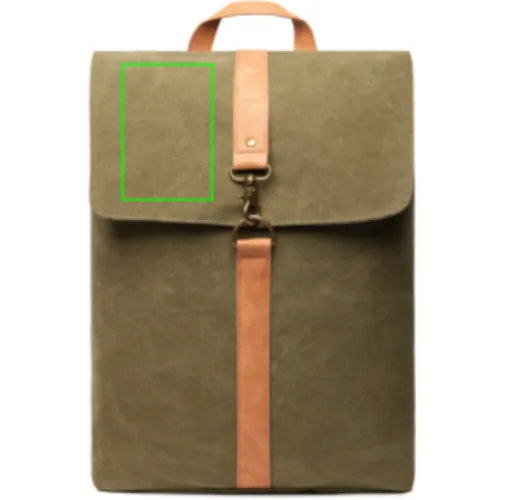 verde VINGA Mochila Bosler GRS lona reciclada