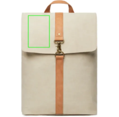 beige VINGA Mochila Bosler GRS lona reciclada