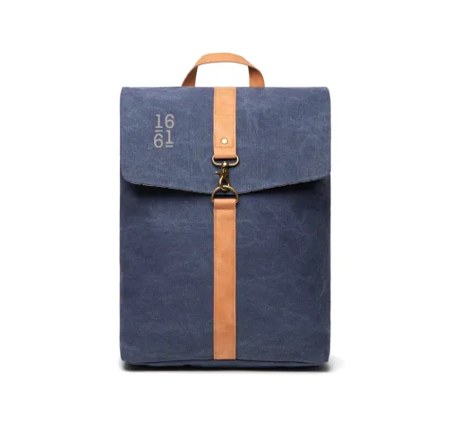 azul marino VINGA Mochila Bosler GRS lona reciclada