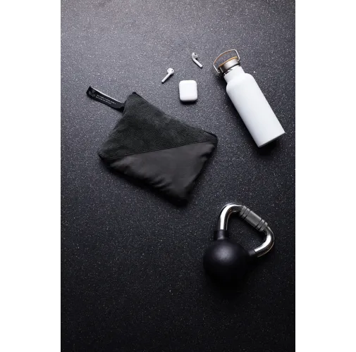 negro VINGA toalla seca activa pequeña GRS RPET