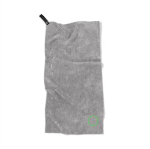 gris VINGA toalla seca activa pequeña GRS RPET