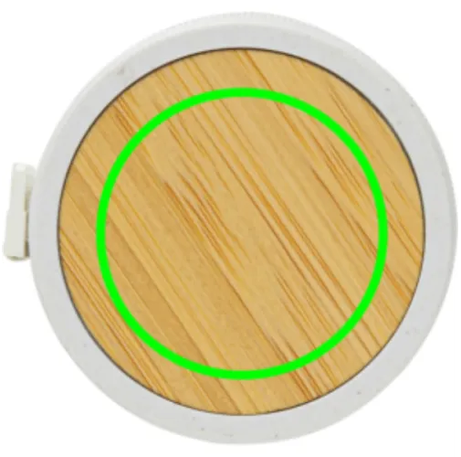 Cinta de sastre de bambú y plástico reciclado RCS