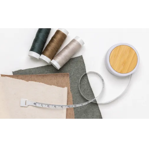 Cinta de sastre de bambú y plástico reciclado RCS