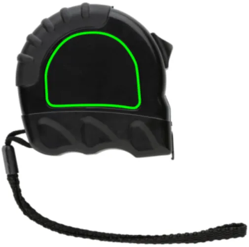 Flexómetro de plástico reciclado RCS 5M/19 mm