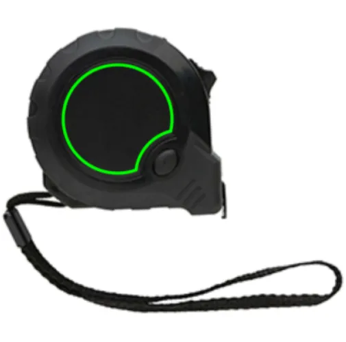 Flexómetro de plástico reciclado RCS 5M/19 mm con stop