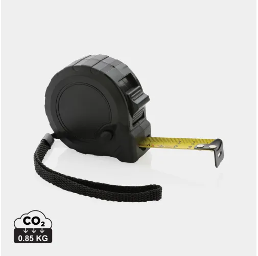 Flexómetro de plástico reciclado RCS 5M/19 mm con stop