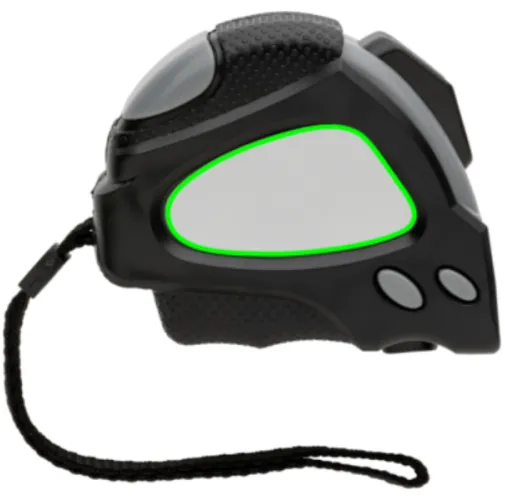 Flexómetro auto stop RCS plástico reciclado 5M/19mm