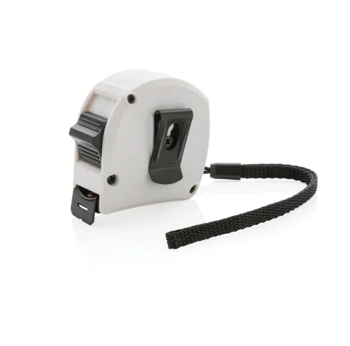 blanco Flexómetro de bambú de plástico reciclado RCS 5M/19mm