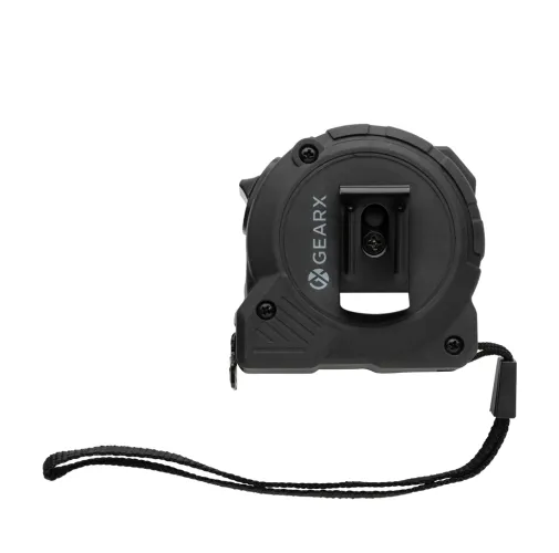 negro Flexómetro Gear X 5M retráctil lento/rápido